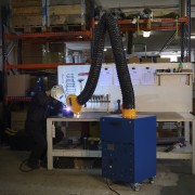 Boxair Basic przy pracy w warsztacie